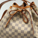 LOUIS VUITTON Damier Azur Noe Shoulder Bag N42222 LV Auth 139961-15