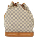LOUIS VUITTON Damier Azur Noe Shoulder Bag N42222 LV Auth 139961-3