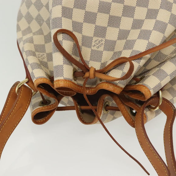 LOUIS VUITTON Damier Azur Noe Shoulder Bag N42222 LV Auth 139961