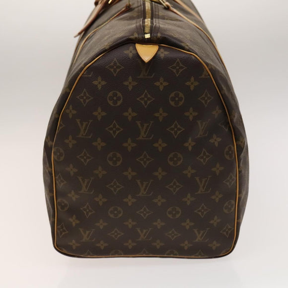 LOUIS VUITTON Monogram Keepall 60 Boston Bag M41422 LV Auth 139966V