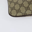 GUCCI GG Supreme Web Sherry Line Bag PVC Beige Gold 904 02 047 Auth 139971-15