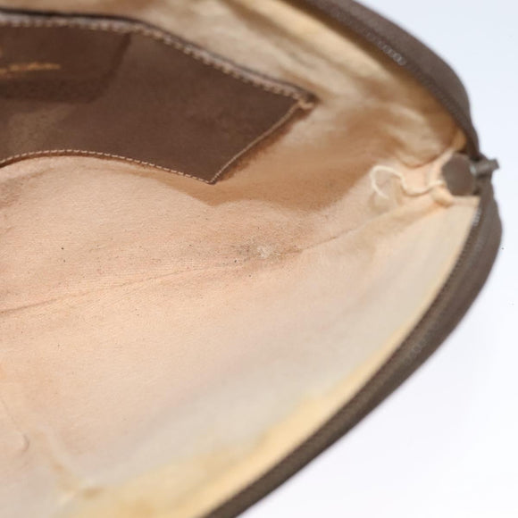 GUCCI GG Supreme Web Sherry Line Bag PVC Beige Gold 904 02 047 Auth 139971