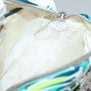 PRADA Chain Shoulder Bag Nylon Green Silver Auth 139976-20