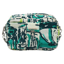 PRADA Chain Shoulder Bag Nylon Green Silver Auth 139976-13