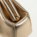 CHANEL Chain Shoulder Bag Leather Gold CC Auth 139977V-16