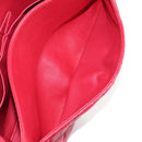 CHANEL Chain Shoulder Bag Caviar Skin Red Silver CC Auth 139978M-29