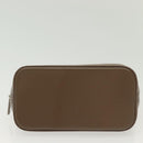 LOUIS VUITTON Monogram satin Little Alma Hand Bag Gray M92147 LV Auth 139983-6