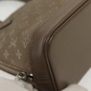 LOUIS VUITTON Monogram satin Little Alma Hand Bag Gray M92147 LV Auth 139983-10