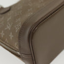 LOUIS VUITTON Monogram satin Little Alma Hand Bag Gray M92147 LV Auth 139983-15
