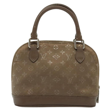 LOUIS VUITTON Monogram satin Little Alma Hand Bag Gray M92147 LV Auth 139983 - 0