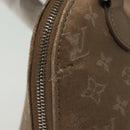 LOUIS VUITTON Monogram satin Little Alma Hand Bag Gray M92147 LV Auth 139983-3