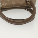 LOUIS VUITTON Monogram satin Little Alma Hand Bag Gray M92147 LV Auth 139983-8