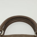 LOUIS VUITTON Monogram satin Little Alma Hand Bag Gray M92147 LV Auth 139983-9