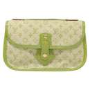LOUIS VUITTON Monogram Mini Trousse Marie Kate Pouch Green M92935 Auth 139984V-13