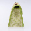 LOUIS VUITTON Monogram Mini Trousse Marie Kate Pouch Green M92935 Auth 139984V-4