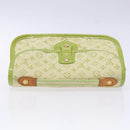 LOUIS VUITTON Monogram Mini Trousse Marie Kate Pouch Green M92935 Auth 139984V-6