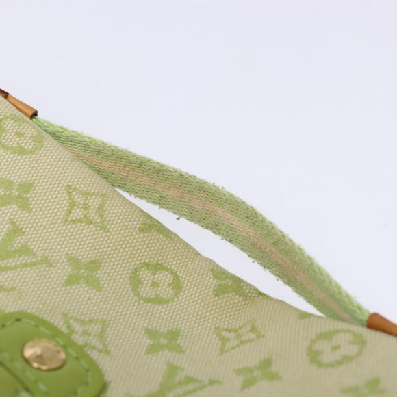 LOUIS VUITTON Monogram Mini Trousse Marie Kate Pouch Green M92935 Auth 139984V