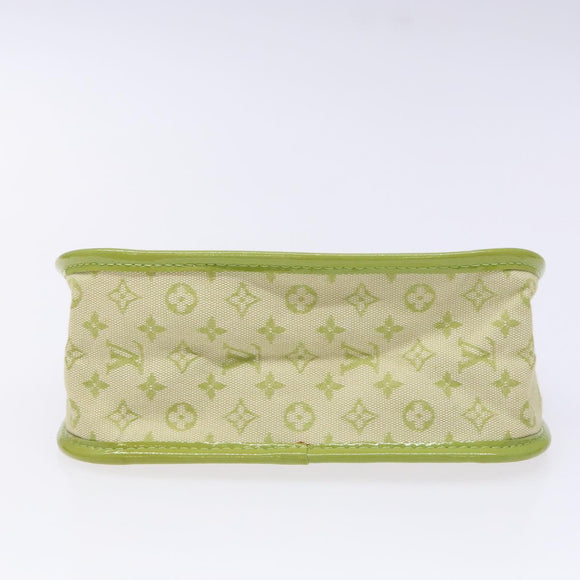 LOUIS VUITTON Monogram Mini Trousse Marie Kate Pouch Green M92935 Auth 139984V