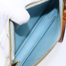 LOUIS VUITTON Monogram Vernis Lexington Pouch Baby Blue M91011 LV Auth 139985-11