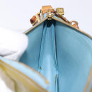 LOUIS VUITTON Monogram Vernis Lexington Pouch Baby Blue M91011 LV Auth 139985-18