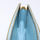 LOUIS VUITTON Monogram Vernis Lexington Pouch Baby Blue M91011 LV Auth 139985-19