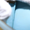 LOUIS VUITTON Monogram Vernis Lexington Pouch Baby Blue M91011 LV Auth 139985-12