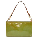 LOUIS VUITTON Monogram Vernis Lexington Pouch Baby Blue M91011 LV Auth 139985-13