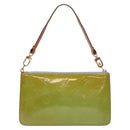 LOUIS VUITTON Monogram Vernis Lexington Pouch Baby Blue M91011 LV Auth 139985-2