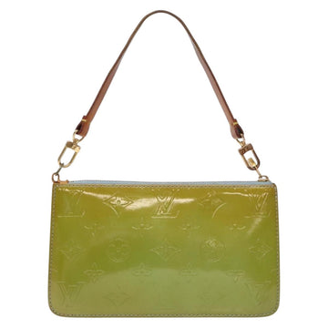 LOUIS VUITTON Monogram Vernis Lexington Pouch Baby Blue M91011 LV Auth 139985 - 0