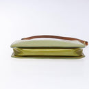 LOUIS VUITTON Monogram Vernis Lexington Pouch Baby Blue M91011 LV Auth 139985-5