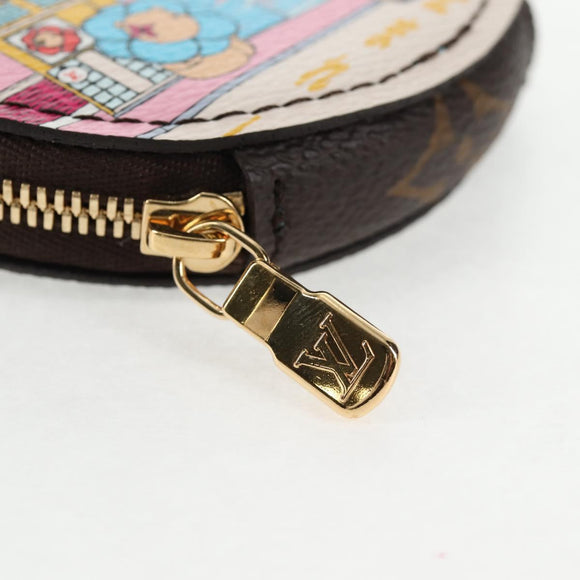 LOUIS VUITTON Vivienne Porte Monnaie Round Coin Purse M81634 LV Auth 139996M