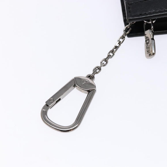 LOUIS VUITTON Eclipse Cles Voyage Pochette Coin Purse M82776 LV Auth 139998