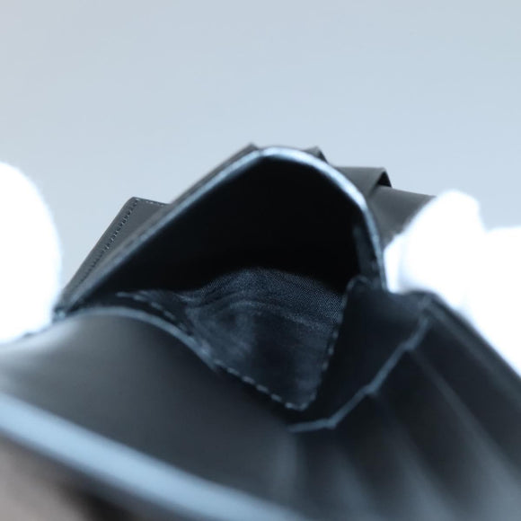 GUCCI Compact wallet Wallet Leather Black 597674 Auth 139999M