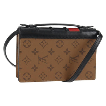LOUIS VUITTON Monogram Reverse Book Wallet On Chain Bag M81830 LV Auth 140001M