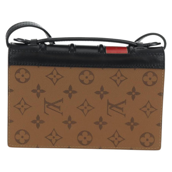 LOUIS VUITTON Monogram Reverse Book Wallet On Chain Bag M81830 LV Auth 140001SAM
