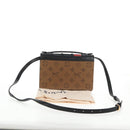 LOUIS VUITTON Monogram Reverse Book Wallet On Chain Bag M81830 LV Auth 140001M-12