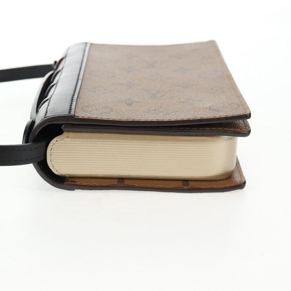 LOUIS VUITTON Monogram Reverse Book Wallet On Chain Bag M81830 LV Auth 140001M
