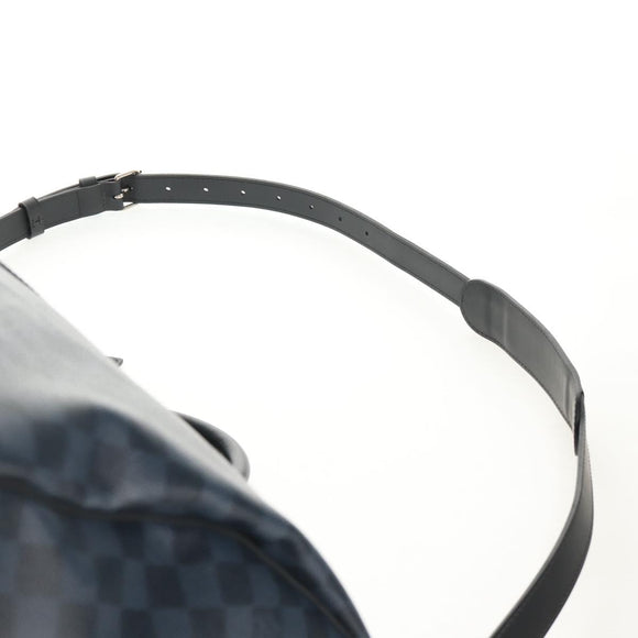 LOUIS VUITTON Damier Cobalt Keepall Bandouliere 55 Bag N41356 LV Auth 140002SM