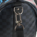 LOUIS VUITTON Damier Cobalt Keepall Bandouliere 55 Bag N41356 LV Auth 140002SM-21