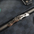 LOUIS VUITTON Damier Cobalt Keepall Bandouliere 55 Bag N41356 LV Auth 140002SM-23