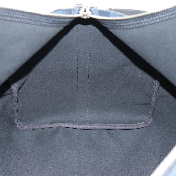 LOUIS VUITTON Damier Cobalt Keepall Bandouliere 55 Bag N41356 LV Auth 140002V