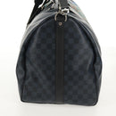 LOUIS VUITTON Damier Cobalt Keepall Bandouliere 55 Bag N41356 LV Auth 140002V-3