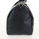 LOUIS VUITTON Damier Cobalt Keepall Bandouliere 55 Bag N41356 LV Auth 140002V-4
