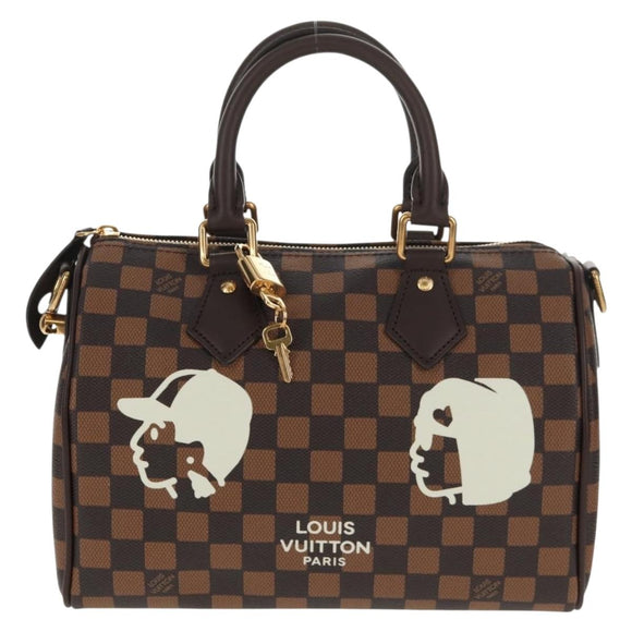 LOUIS VUITTON Damier Friendship Speedy Bandouliere 25 Bag N40772 Auth 140003SM