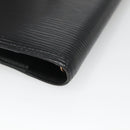 LOUIS VUITTON Epi Agenda PM Day Planner Cover Black R20052 LV Auth 140005-15