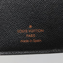 LOUIS VUITTON Epi Agenda PM Day Planner Cover Black R20052 LV Auth 140005-17