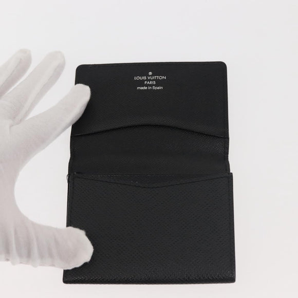 LOUIS VUITTON Epi Taiga Wallet 2Set Gray Ardoise LV Auth 140006