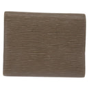 LOUIS VUITTON Epi Taiga Wallet 2Set Gray Ardoise LV Auth 140006-3