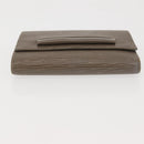 LOUIS VUITTON Epi Taiga Wallet 2Set Gray Ardoise LV Auth 140006-7