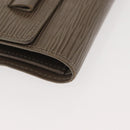 LOUIS VUITTON Epi Taiga Wallet 2Set Gray Ardoise LV Auth 140006-8